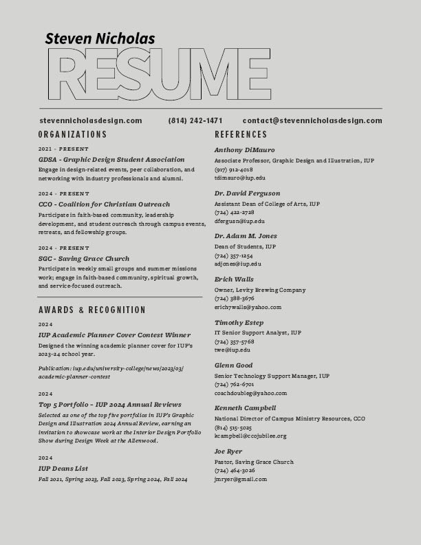 Resume Preview
